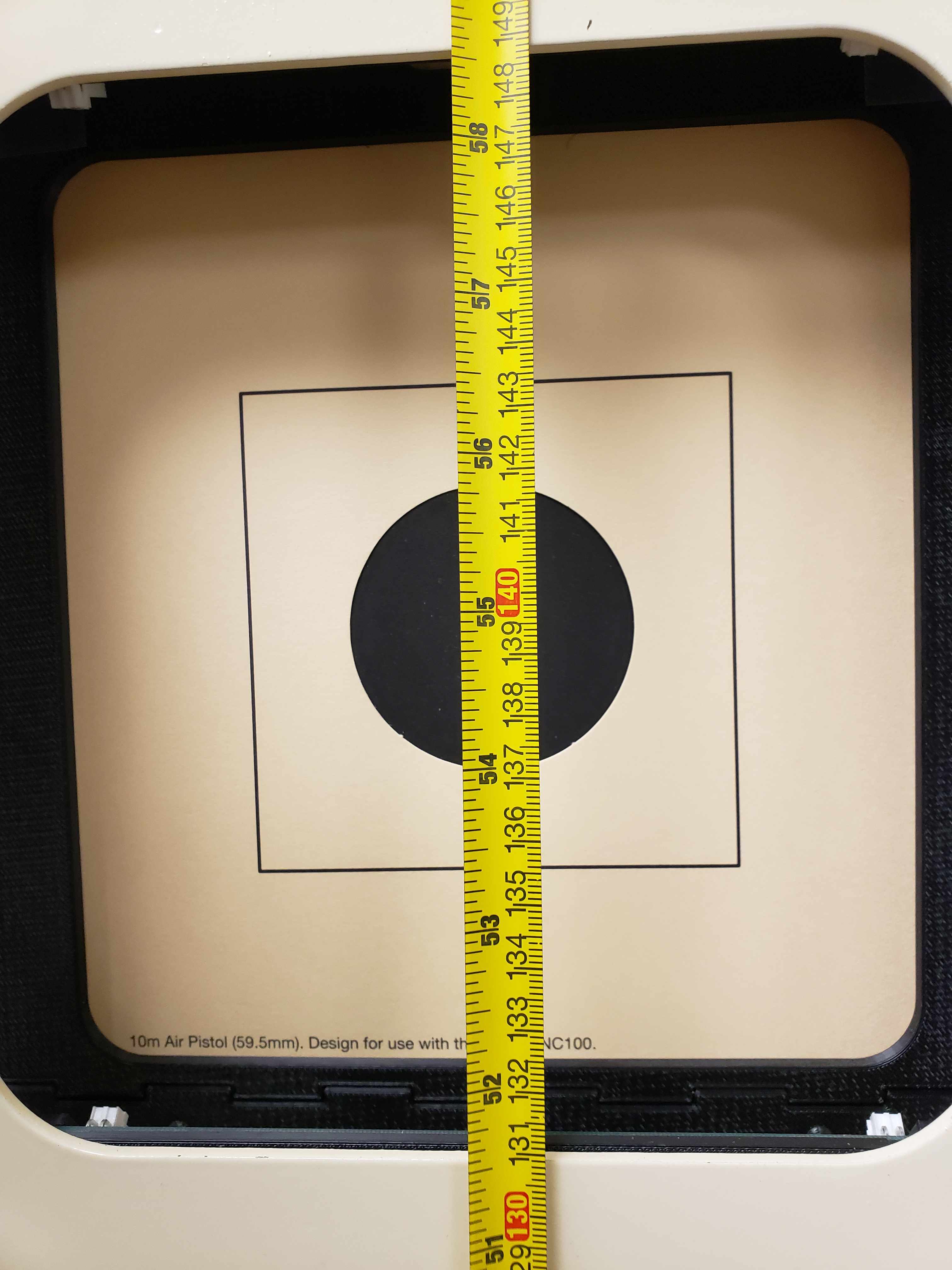 Aiming Bowl in standing measuring roughly 55 inches 